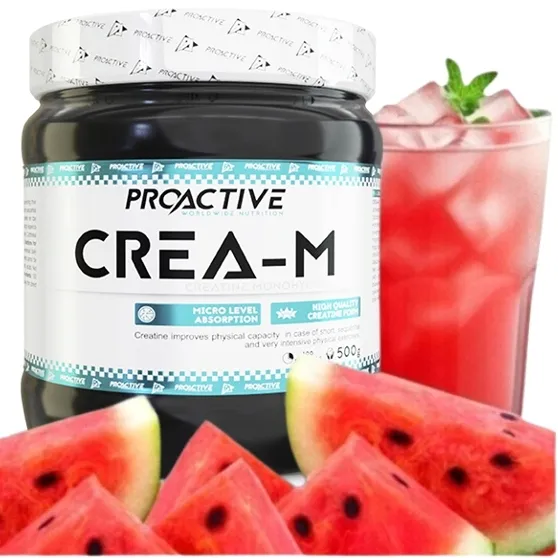 KREATYNA MONOHYDRAT w proszku mono SIŁA MASA arbuzowa ProActive 500g