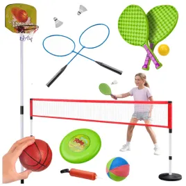zestaw-gier-sportowych-dla-dzieci-5w1-koszykowka-siatkowka-tenis-frisbee