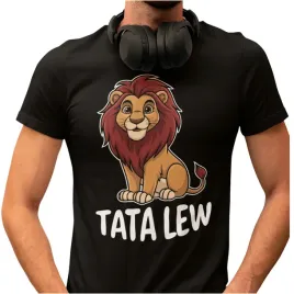 prezent-dla-taty-dzien-ojca-koszulka-tata-lew