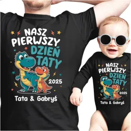 koszulki-dla-taty-i-syna-prezent-na-dzien-taty-komplet-t-shirt-zestaw