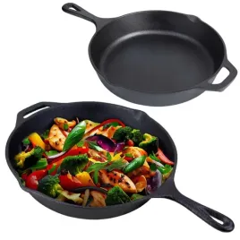 patelnia-zeliwna-duza-31cm-indukcja-ognisko-grill-gaz-talerz-zeliwny