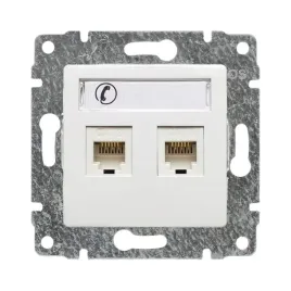 kos-vena-gniazdo-telefoniczne-podwojne-z-etykieta-bialy-podtynkowy-510264