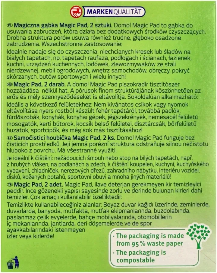 domol-magic-pad-magiczna-gabka-2-szt-stan-nowy