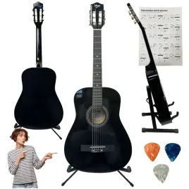 gitara-klasyczna-4-4-do-nauki-3-kostki-akordy-drewno-lipowe-czarna-nylon