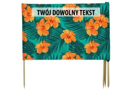 parawan-plazowy-pomaranczowe-kwiaty-z-indywidualnym-napisem-5-paneli-70-5