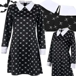sukienka-wednesday-addams-stroj-kostium-dla-dzieci-halloween-przebranie-145