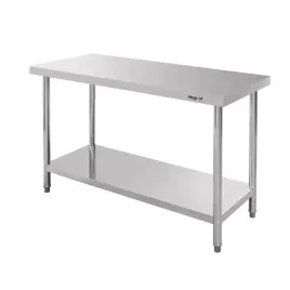 stol-ze-stali-nierdzewnej-centralny-z-polka-standard-s-140-cm-g-60-cm-h-85