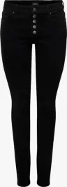 only-skinny-jeansy-onlhush-w-kolorze-czarny-xs
