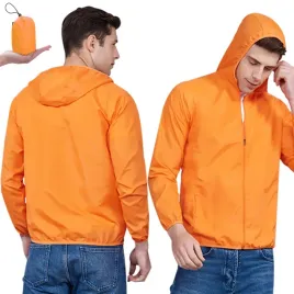 kurtka-przeciwdeszczowa-wiatrowka-lekka-unisex-pomaranczowa-z-kapturem-l