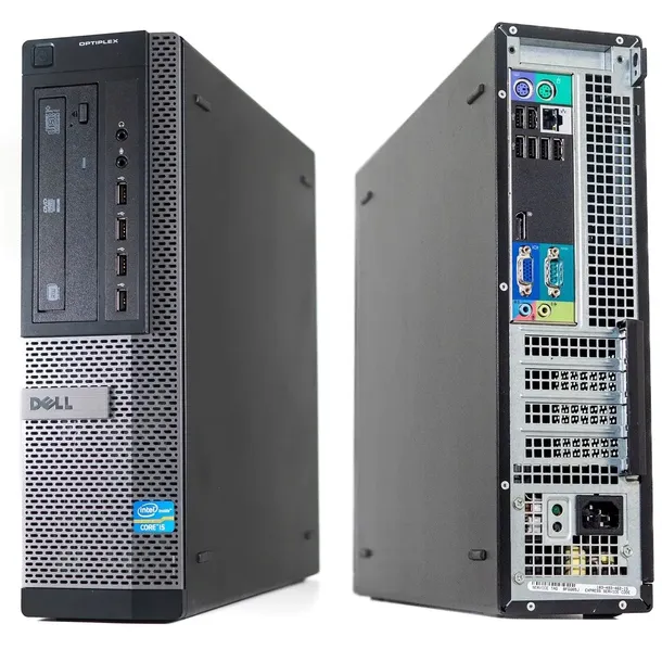 KOMPUTER DELL i7 16GB 500GB SSD DVD WINDOWS 10