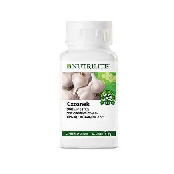 Suplement diety czosnek Nutrilite tabletki 120 szt.