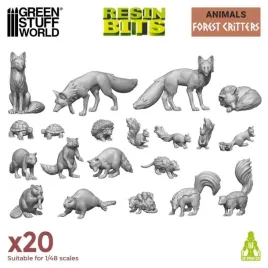 green-stuff-world-zwierzeta-lesne-20-elementow