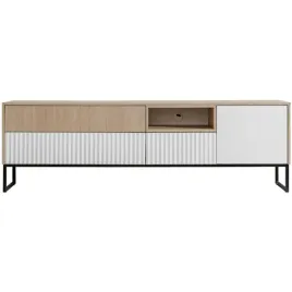 elegancka-biala-szafka-rtv-zoe-f03-1d2k1s-jodelka-scandi-na-czarnym-stelazu