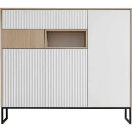 elegancka-biala-komoda-zoe-k02-3d2s-jodelka-scandi-na-czarnym-stelazu