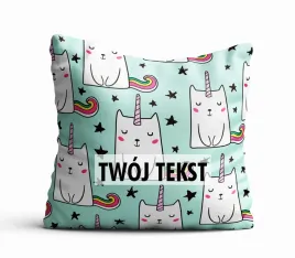 poduszka-dziecieca-z-twoim-napisem-pd09-kotki-jednorozce