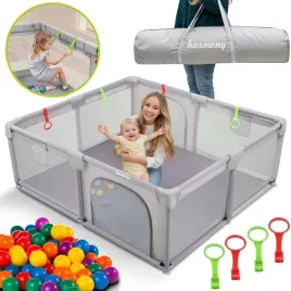 kojec-dzieciecy-150x180-cm-plac-zabaw-suchy-basen-uchwyty-i-50-pilek