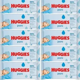 huggies-pure-chusteczki-nawilzane-10x56-zestaw