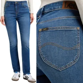 lee-elly-slim-dark-twist-dopasowane-damskie-proste-spodnie-jeansowe-w28-l31