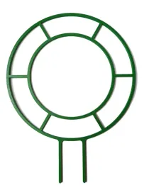 podporka-do-kwiatow-pergola-drabinka-do-roslin-kolo-obrecz-33cm-wz7-zielona