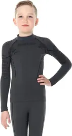 bluza-termoaktywna-dla-dzieci-brubeck-thermo-grafitowa-ls136-rozm-128-134cm