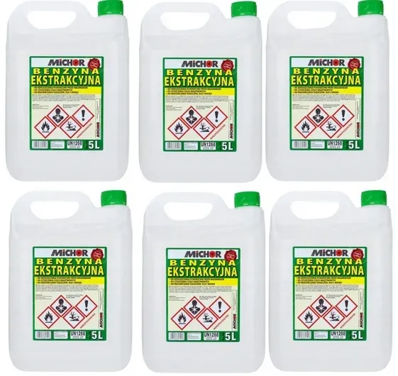 MICHOR BENZYNA EKSTRAKCYJNA BEZWONNA 6X5L  30L PREMIUM - RADOM