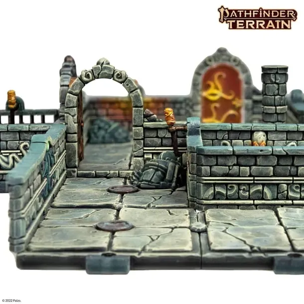 pathfinder-terrain-abomination-vaults-half-height-walls-wydawca-archon-studio-stan-nowy
