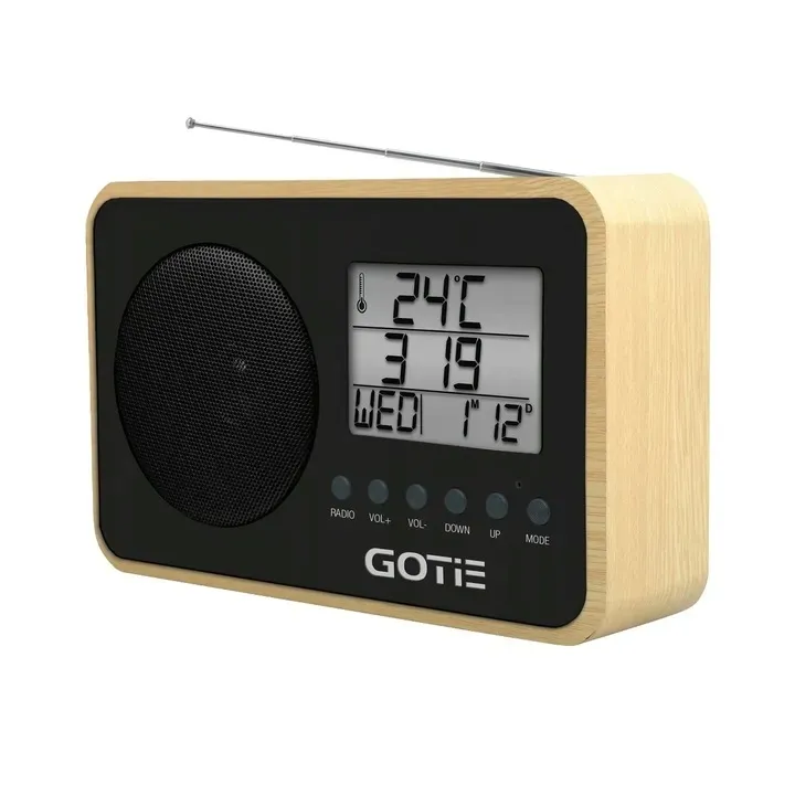 radio-budzik-zegar-termometr-aux