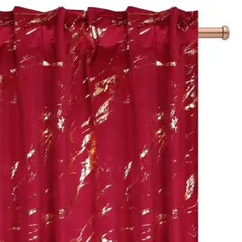 zaslona-welurowa-250x140cm-zloty-marmurkiem-tasma-wave-ciemnoczerwona