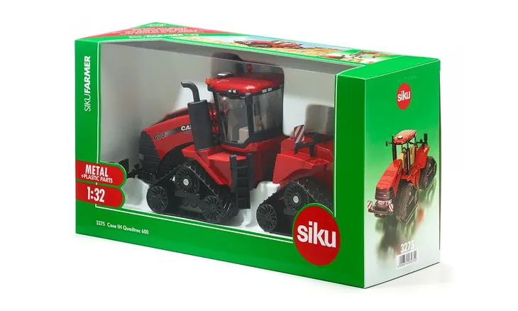 ミニカー siku 3275 Case IH Quadtrac 600 1:32 ケースIH クアッドトラック600 無限軌道トラクター: ｜教育・保育関係