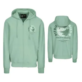 pitbull-west-coast-rozpinana-bluza-washed-planet-surf-mietowa-xl