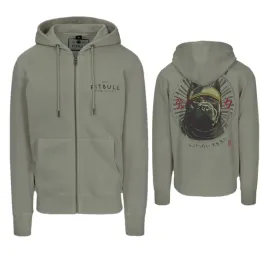 pitbull-west-coast-rozpinana-bluza-z-kapturem-washed-mt-fuji-zielony-xl
