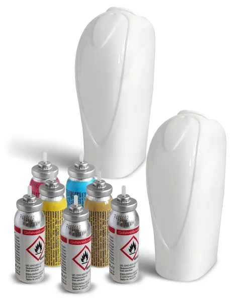 Odświeżacz powietrza DUŻY zestaw 2 x dyfuzor + 7 x wkład spray ZAPACH
