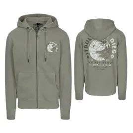 pitbull-west-coast-rozpinana-bluza-z-kapturem-washed-planet-surf-zielona-xl