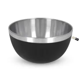 miska-kuchenna-stalowa-15-cm-czarna-elegancka-na-owoce-chipsy-przekaski