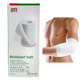 bandaz-kohezyjny-samoprzylepny-12cm-x-4m-mollelast-haft-lohmann-and-rauscher