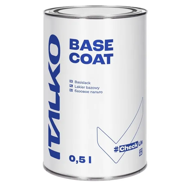 ITALKO LAKIER BAZOWY BAZA 1:1 METALIK 500ml 0,5L