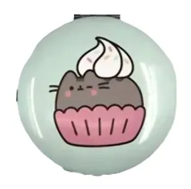 lusterko-skladane-kot-pusheen-zielone