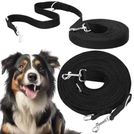 smycz-treningowa-tasmowa-dla-psa-linka-10-m-do-15-kg-czarna