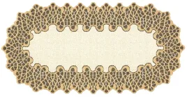 obrus-bieznik-zakard-owal-krem-zloto-24985-50x100