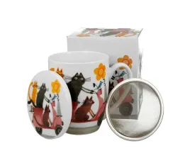 kubek-porcelanowy-z-zaparzaczem-400-ml-motyw-koty-do-kawy-i-herbaty