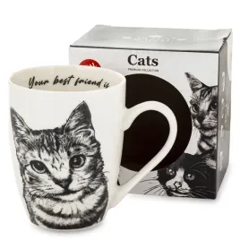 kubek-porcelanowy-400-ml-motyw-koty-bialy-czarny-do-kawy-i-herbaty
