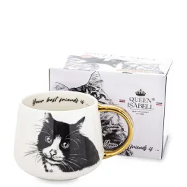 kubek-porcelanowy-400-ml-motyw-koty-bialyczarnyzloty-do-kawy-i-herbaty