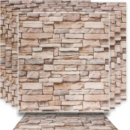 10x-panele-3d-scienne-samoprzylepne-pianka-xpe-cegla-bezowa-tapeta-77x70cm