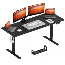 biurko-elektryczne-flexispot-fq1-200x80-cm-czarne-pamiec-haczyki-blokada