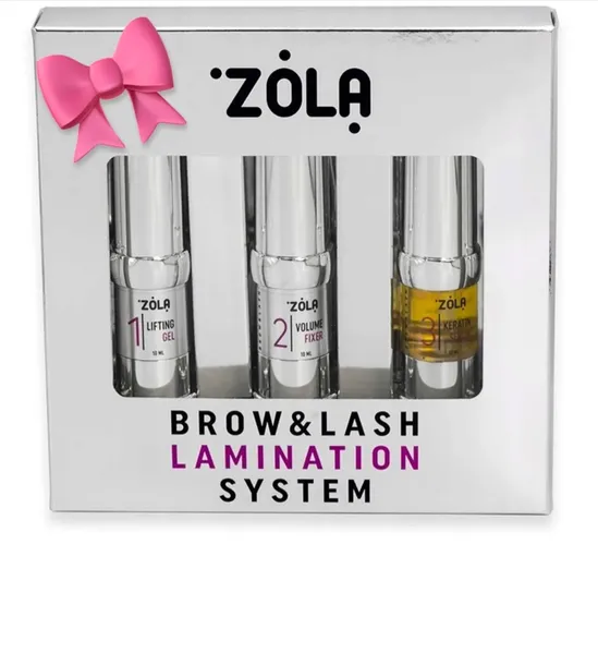 Zestaw do laminacji ZOLA Brow&Lash Lamination System