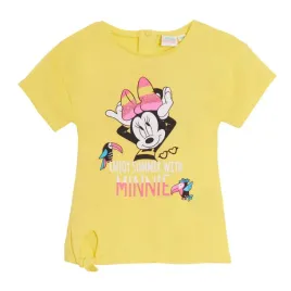 koszulka-dziewczeca-disney-minnie-mouse-bawelniana-zolta