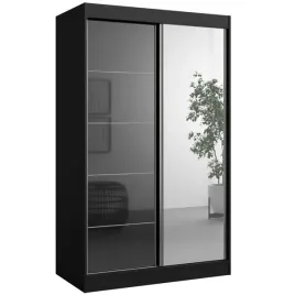 szafa-przesuwna-z-lustrem-como-2d1l-120-czarna-lacobel