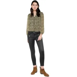spodnie-damskie-le-temps-des-powerc-woskowane-czarne-skinny