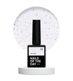 nailsoftheday-potal-base-02-mleczno-blekitna-baza-ze-zloto-fioletowymi-or