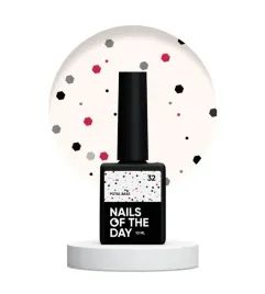 nailsoftheday-potal-base-32-mleczna-baza-z-czarnym-oraz-czerwonym-brokate